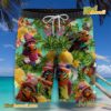 Dr. Teeth Muppet Character Pineapple Summer Beach Hawaiian Set-b impOJnA