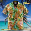 Fozzie Bear Muppet Character Pineapple Summer Beach Hawaiian Set WBTnhky