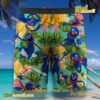 Grover Muppet Character Pineapple Summer Beach Hawaiian Set-c gurLk4P