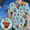 Inside Out Santa's Emotion Christmas Hawaiian Shirt RdU9tXD