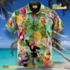 Miss Piggy Muppet Character Pineapple Summer Beach Hawaiian Set Vlekts6