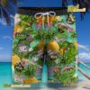 Oscar The Grouch Muppet Character Pineapple Summer Beach Hawaiian Set-b ik4M07f