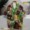 Rowlf The Dog Muppet Character Pineapple Summer Beach Hawaiian Set-y vFJAoid