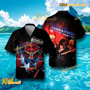 Judas Priest Defenders Of The Faith Music Gift Hawaiian Tshirt WyhmfD0