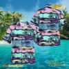 Dickeyville Police Department Ford Police Interceptor Beach Hawaiian Shirt wIJ4QC1