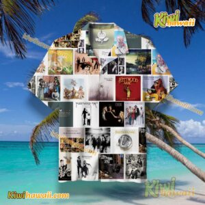 Fleetwood Mac Albums Collage Hawaiian Shirt X6cSwkI