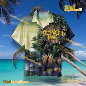 Fleetwood Mac Tango In The Night Album Cover Hawaiian Shirt 7yDRaet