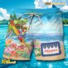 Hamm's Beer Parrot It's 5 O'clock Somewhere Beach Shorts-a YTg2zNu
