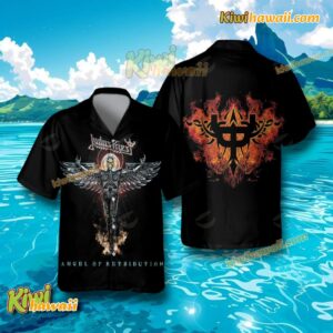 Judas Priest Angel Of Retribution Music Gift Hawaiian Tshirt BySkAVD