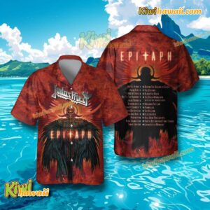 Judas Priest Epitaph Music Gift Hawaiian Tshirt rqmM0VX
