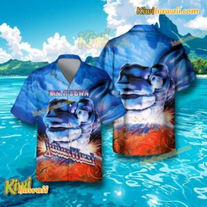 Judas Priest Ram It Down Music Gift Hawaiian Tshirt 84HYyI7