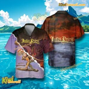 Judas Priest Rocka Rolla Music Gift Hawaiian Tshirt T90LKZE