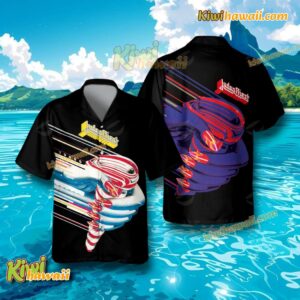 Judas Priest Turbo Music Gift Hawaiian Tshirt 6k54p9E