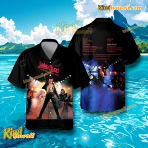 Judas Priest Unleashed In The East Live In Japan Music Gift Hawaiian Tshirt ARw5i98
