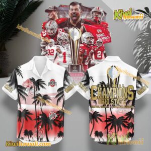 Ohio State Buckeyes College Football Playoff 2024 National Champions Hawaiian Shirt-a So4D7z8