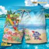 Pabst Blue Ribbon Parrot It's 5 O'clock Somewhere Beach Shorts-a RQa59FH