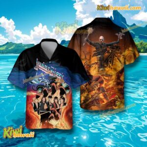 Judas Priest Rock & Roll Metal Inc Music Gift Hawaiian Tshirt outzFrZ