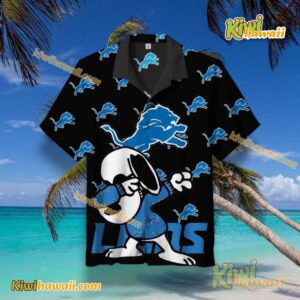 Snoopy Dabbing With Detroit Lions Hawaiian Shirt-b SBvgOVG