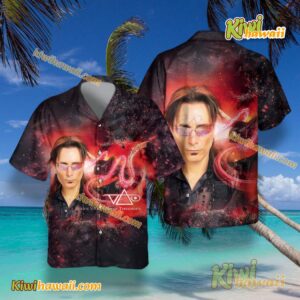 Steve Vai Steve Vai Sound Theories Album Cover Hawaiian Tshirt 3xdKgAv