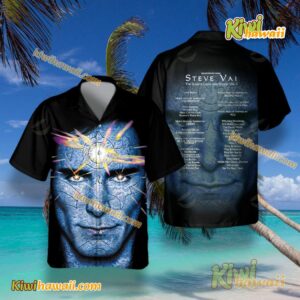 Steve Vai The Elusive Light And Sound Album Cover Hawaiian Tshirt Ewg50B3