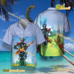 Steve Vai The Ultra Zone Album Cover Hawaiian Tshirt QuMfX0b