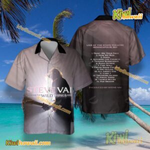 Steve Vai Where The Wild Things Are Hawaiian Tshirt Wod1I6b