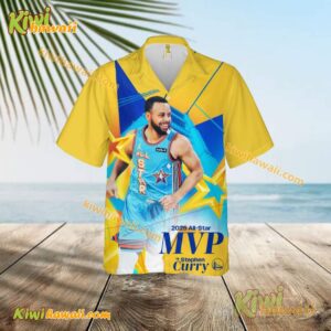 2025 All-star MVP Stephen Curry Hawaiian Shirt UCAjc52