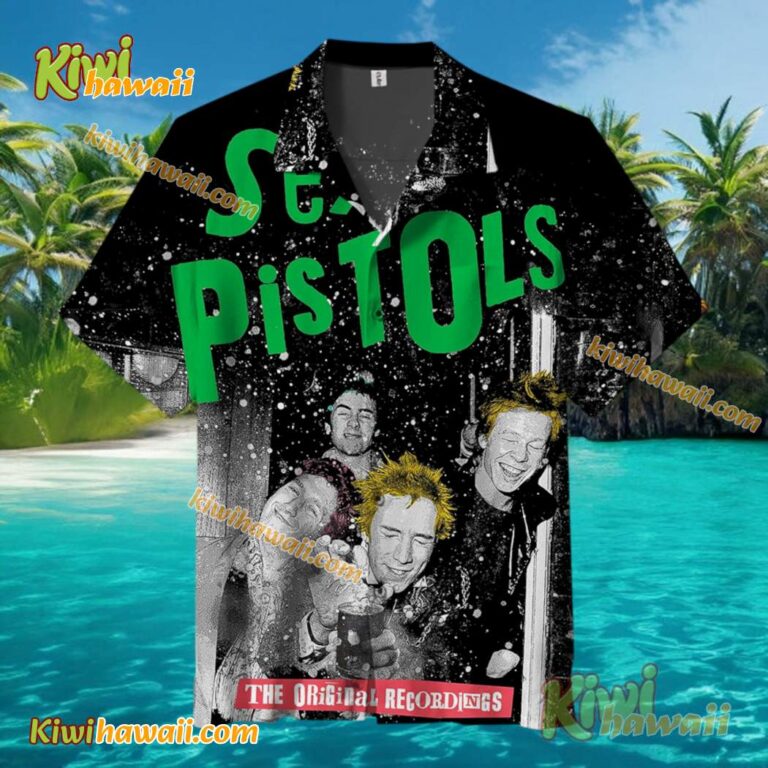 Sex Pistols The Original Recordings Hawaiian Shirt hmg7Rbq