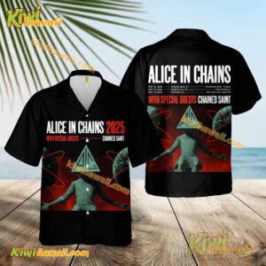 Alice In Chains Spring 2025 US Headlining Shows Hawaiian Shirt 90gcE1R