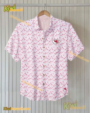 Andy Reid Kansas City Chiefs The Flamingo Hawaiian Shirt Ti3yM59
