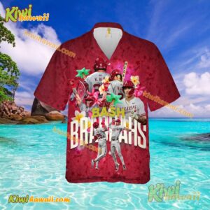 Arkansas Razorbacks Baseball Bash Braddahs Hawaiian Shirt Bki6Meo