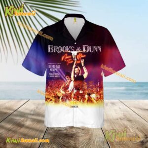 Brooks And Dunn Neon Moon 2025 Tour Hawaiian Shirt rnMbi2A