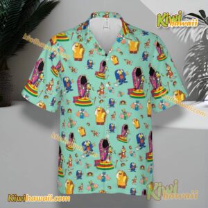 Count Duckula Cartoon Characters Hawaiian Shirt-a 2hnKU7Z