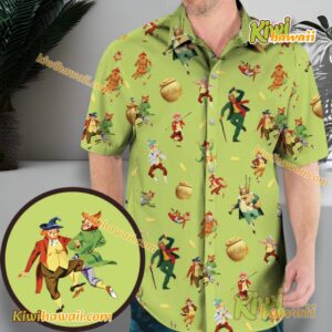 Darby O'gill And The Little People Movie Characters Hawaiian Shirt oG8Wcaq