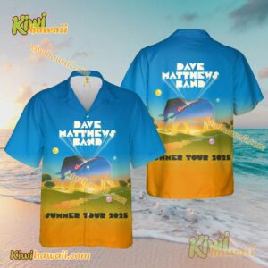 Dave Matthews Band Summer Tour 2025 Hawaiian Shirt PpR759l
