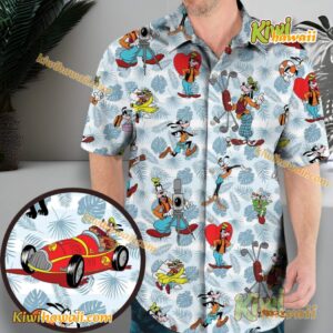 Goofy Be Mine Heart Hawaiian Shirt 6zDoIfL