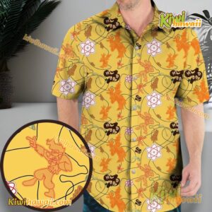 Powerline Pattern Hawaiian Shirt gi4MKVr