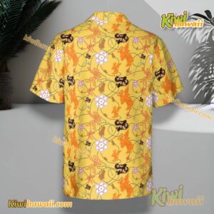 Powerline Pattern Hawaiian Shirt-b sNoGSCv