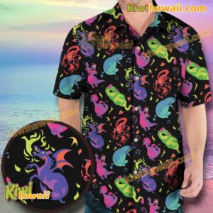 Rainbow Dragons Hawaiian Shirt 6W13ISQ