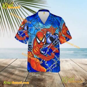 Spiderman Vintage 2001 Movie Hawaiian Shirt rB7xOMn