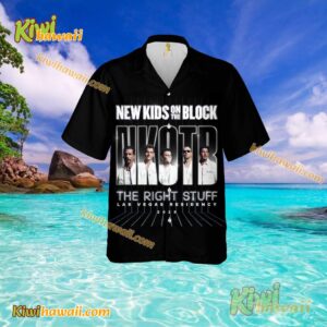 New Kids On The Block The Right Stuff Las Vegas Residency 2025 Hawaiian Shirt SeBL2fy