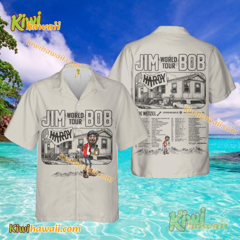 Hardy 2025 Jim Bob World Tour Hawaiian Shirt zjTJMfO