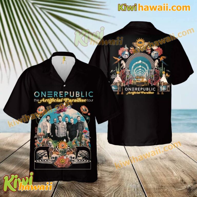 Onerepublic The Artificial Paradise Tour 2025 Hawaiian Shirt 8E72ey3