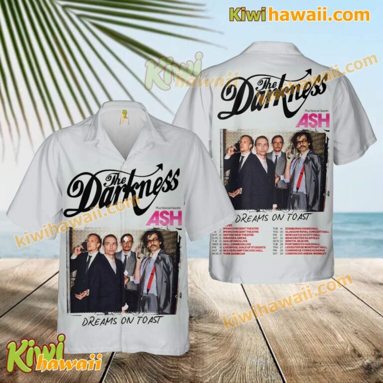 The Darkness Dreams On Toast Tour 2025 Hawaiian Shirt FLEK5v8