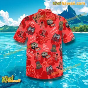 ACDC Rock Signatures Hawaiian Shirt-b Mwih29U