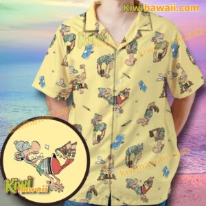 Asterix The Gaul Hawaiian Shirt iy38AJj