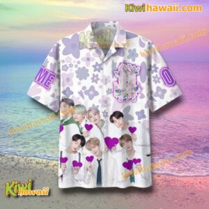 BTS I Purple You Personalized Hawaiian Shirt-b xIW2CVR