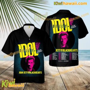 Billy Idol 2025 It's A Nice Day To...Tour Again 2025 Hawaiian Shirt EZ7R3Xs