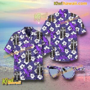 Black Sabbath Hibiscus Flowers Hawaiian Shirt mKwVb2h