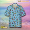 Breakfast Cereal Mascots 8-bit Pixel Hawaiian Shirt-a jdm8yVf